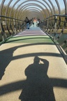 Schattenspiel auf der Rehbergerbrücke