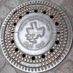 Gullideckel in Münster - Motiv: westfälischer-Friede